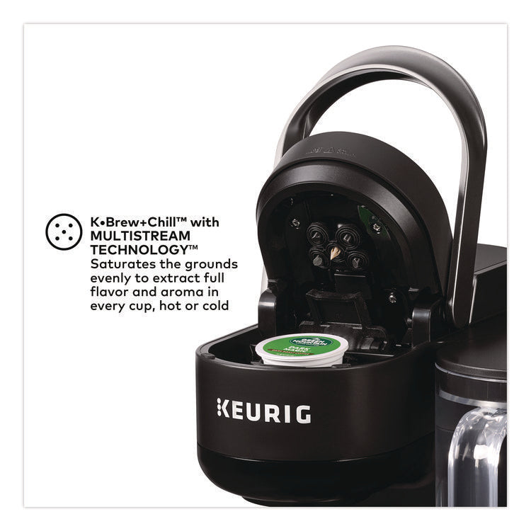 K-Brew + Chill Single Serve Coffee Maker, Black