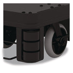 Bumper Kit For Full Size Housekeeping Carts for HKC1000/HKC2000, Plastic, Black, 4 Bumpers