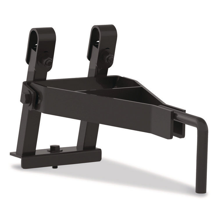 Tilt Tow Rack for Suncast Commercial 2 cu yd Tilt Trucks, Steel, Black