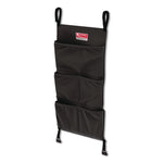Linen Strap Bag for Suncast Commercial Full-Size and Compact Housekeeping Carts, 16.25" x 1" x 31.75", Black