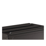 Lockable Hood Accessory for Suncast Commercial Full-Size Housekeeping Carts HKC1000/HKC2000, Plastic, Black