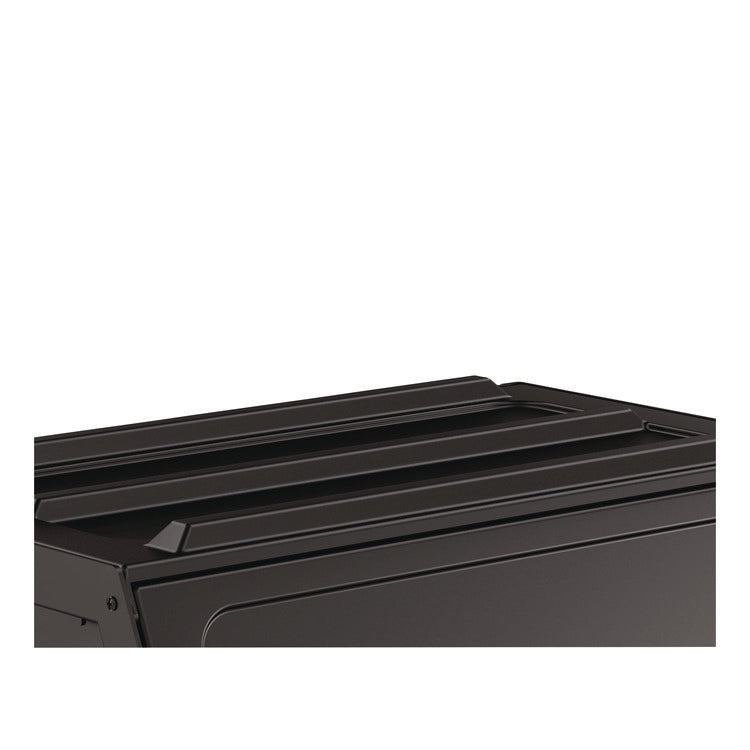 Lockable Hood Accessory for Suncast Commercial Full-Size Housekeeping Carts HKC1000/HKC2000, Plastic, Black
