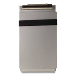 Recycled Aluminum Citation Holder Clipboard, 1/2" Clip Capacity, Holds 6 x 11 Sheets, Silver