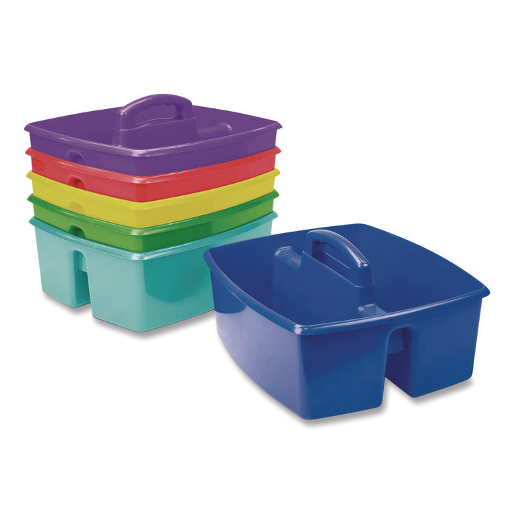 Large Storage Caddy, 11 x 13 x 6.38, Assorted Colors, 6/Carton