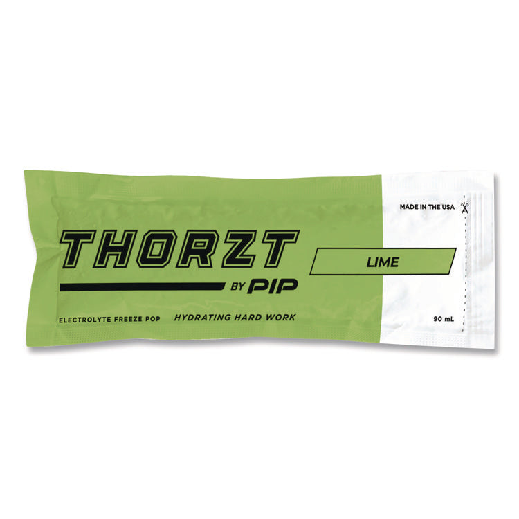Electrolyte Freeze Pops, Assorted Flavors, 3 oz Tube, 10 Tubes/Bag, 15 Bags/Carton