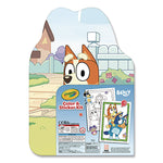Bluey Color and Sticker Kit, (26) Pip-Squeaks Skinnies Washable Markers, (20) Coloring Pages, (1) Sticker Sheet