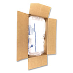 Foam Hinged Lid Containers, 3-Compartment, 9 x 10 x 3, White, Foam, 200/Carton