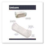 Cotton Maxi Pads with Wings, Regular Absorbency, 40 Pads/Cartridge, 6 Cartridges/Pack