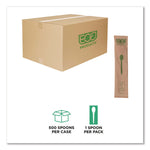 Wood Cutlery, General Purpose Spoon, Natural, 500/Carton