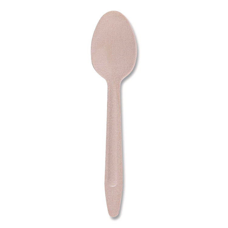 Wood Cutlery, General Purpose Spoon, Natural, 500/Carton