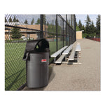 Dome Top Lid, 25" Diameter, Black,