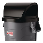 Dome Top Lid, 25" Diameter, Black,