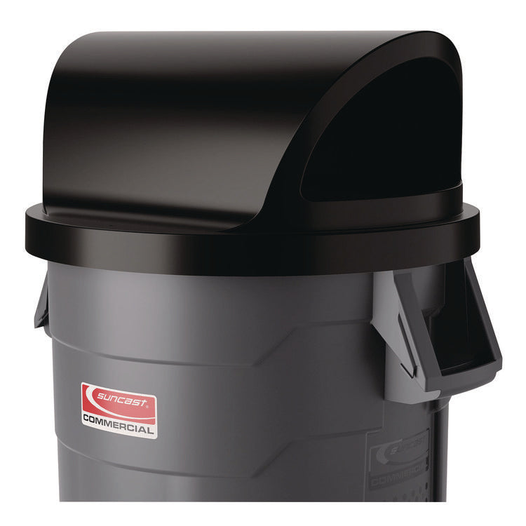 Dome Top Lid, 25" Diameter, Black,