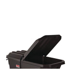 Tilt Truck Lid, For 1 Cubic Yard Tilt Truck, 36 x 68.93 x 6.73, Black