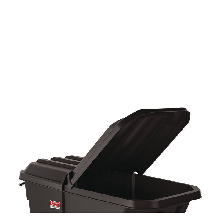 Tilt Truck Lid, For 1 Cubic Yard Tilt Truck, 36 x 68.93 x 6.73, Black