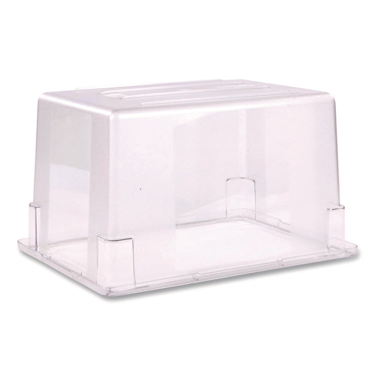 StorPlus Polycarbonate Food Storage Container, 1 Compartment, 18 x, 26 x 15, Clear