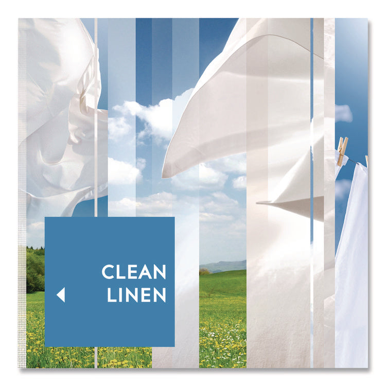 Plugins Scented Oil Refill, Clean Linen, 0.67 oz, 10/Pack