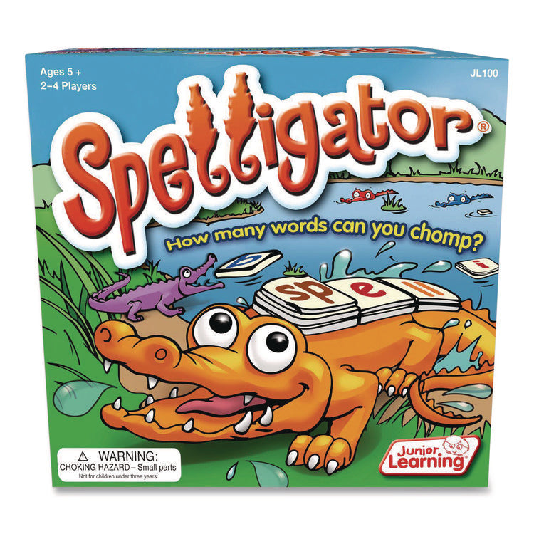 Spelligator, 2 to 4 Players, Grades K to 5