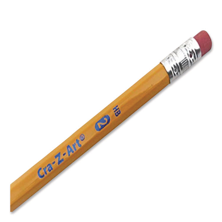 School Pencils, HB #2, Black Lead, Yellow Barrel, 250/Box