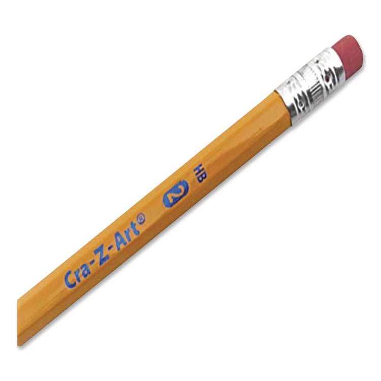 School Pencils, HB (#2), Black Lead, Yellow Barrel, 750/Box