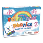 Rainbow Phonics Magnetic Letters, Grades Pre-K to 2, 84 Pieces