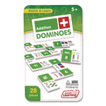 Addition Dominoes, 1 to 2 Players, Grades K to 2, 28 Pieces