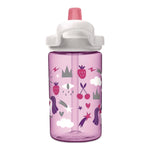 Eddy + Kids Water Bottle, Unicorn Design, 12 oz, Multicolor
