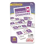 Multiplication Dominoes, 1 to 2 Players, Grades 2 to 4, 28 Pieces