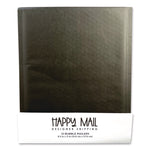 Self-Sealing Bubble Mailer, 8.5 x 11, Black, 12/Pack
