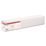 Durable Matte Polypropylene Banner Paper, 2" Core, 7 Mil, 24" X 100 Ft, White