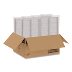 Square Plastic Bowls, 12 oz, 8.5 x 8.5 x 2.64, Clear, Plastic, 63 Bowls/Sleeve, 8 Sleeves/Carton