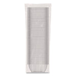 Square Plastic Bowls, 12 oz, 8.5 x 8.5 x 2.64, Clear, Plastic, 63 Bowls/Sleeve, 8 Sleeves/Carton