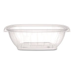 Square Plastic Bowls, 48 oz, 5 x 5 x 2.55, Clear, Plastic, 63 Bowls/Sleeve, 4 Sleeves/Carton
