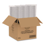 Square Plastic Bowls, 48 oz, 5 x 5 x 2.55, Clear, Plastic, 63 Bowls/Sleeve, 4 Sleeves/Carton