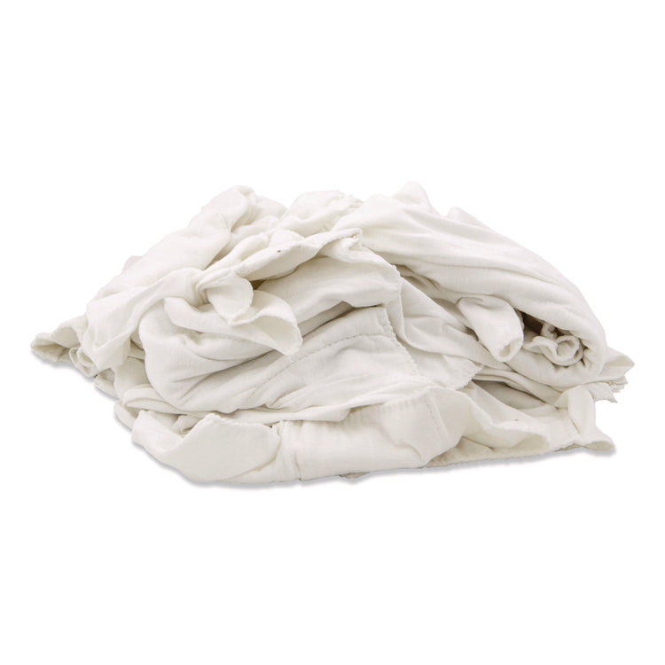 Knit Baby Diapers, 2-Ply, 15 x 18, White, 25 lb/Carton