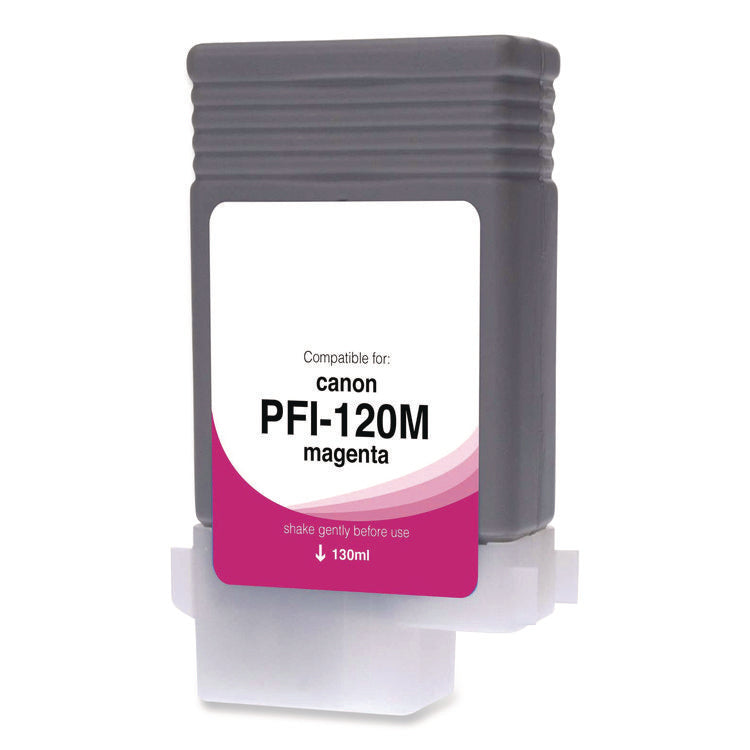 Compatible Magenta Ink, Replacement for PFI-120 (2887C001), 130 mL