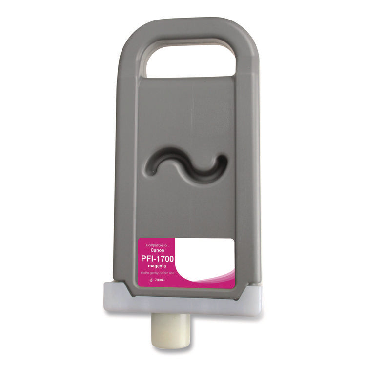Compatible Magenta Ink, Replacement for PFI-1700 (0777C001AA), 700 mL