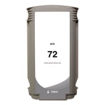 Remanufactured Gray High-Yield Ink, Replacement for 72 (C9374A), 130 mL