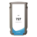 Compatible Cyan Ink, Replacement for 727 (B3P19A), 130 mL