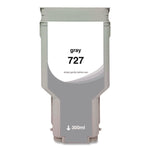 Compatible Gray High-Yield Ink, Replacement for 727XL (F9J80A), 300 mL