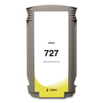 Compatible Yellow Ink, Replacement for 727 (B3P21A), 130 mL