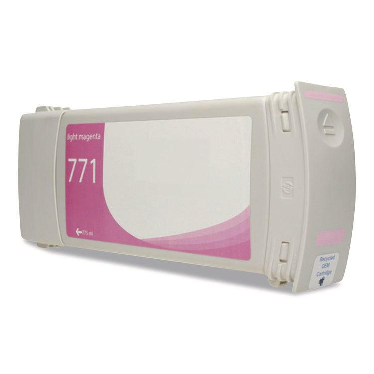 Remanufactured Light Magenta Ink, Replacement for 771 (CE041A, B6Y19A) 775 mL