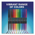Wet Erase Markers, Fine Needle Tip, Assorted, 8/Pack
