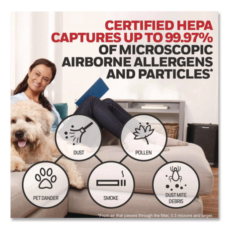 Round HEPA Replacement Filter, 14.87 x 14.8
