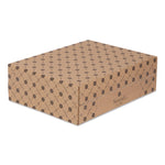 Flip Top File Box, Letter Files, 13 x 3.7 x 10, Saddle