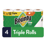 Kitchen Roll Paper Towels, 2-Ply, White, 10.5 x 11, 75 Sheets/Roll, 4 Triple Rolls/Pack, 6 Packs/Carton