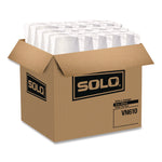 Double Poly Paper Food Containers, 10 oz, 3.8 dia x 2.7" h, White, Paper,1,000/Carton