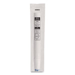 Recycled Content PCF Paper Hot Cups, ProPlanet Seal, 16 oz, White/Blue, 1,000/Carton