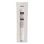 Recycled Content PCF Paper Hot Cups, ProPlanet Seal, 12 oz, White/Blue, 1,000/Carton