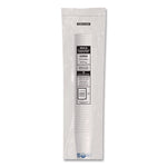 Recycled Content PCF Paper Hot Cups, ProPlanet Seal, 12 oz, White, 50/Pack